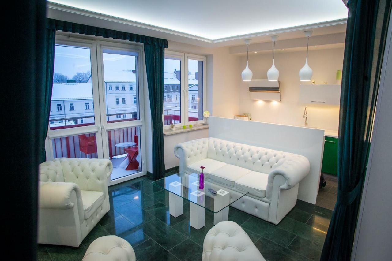 Royal Apartment In City Centre Suwalki Bagian luar foto